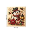 thumbnail image 6 of Clearance Gunhay DIY Christmas Pearl Diamond Painting Kit, 5D Pearl Art Craft for Adults and Beginners, Christmas Church and Jesus Wall Decor for Holiday Gifts, Snowmen, 6 of 7