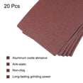 thumbnail image 4 of Uxcell 20 Pack Sandpapers 9" x 3.7" Aluminum Oxide Sanding Sheets Hand Sander Papers 80 Grit, 4 of 5