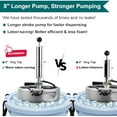 thumbnail image 2 of 8" Keg Tap Keg Pump D-System Beer Taps for Kegs US Keg Pump for Beer Keg Tap Kit Beer Keg Tap Beer Tap Keg Pump Tap Keg Taps for Beer Pump Keg Hand Pump Keg Tap for Beer Keg Tapper Party Tap, 2 of 8