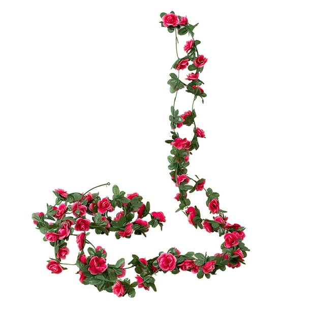 Guirnalda de Peonías Artificiales - Seda Plástica, 98.4FT Largo y Realista - para Boda, Fiesta, Jardín y Decoración del Hogar
