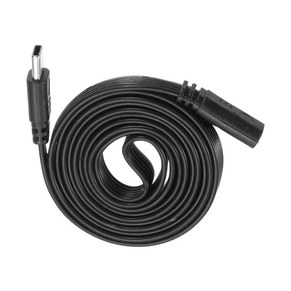 Uxcell Flat USB C Cable, 39.4 Inch USB C Male to USB-C Female Adapter Silicone 480Mbps Speed Type-C Extension Flat Cables for Phone Tablet Laptop Car Chargers