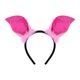 thumbnail image 1 of Diadema con orejas de cerdo, cómoda y elegante, accesorio para disfraz. Rosa, 1 of 9