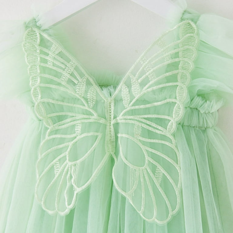 green butterfly prom dress Ivy Butterfly Gown– Teuta Matoshi main image 1