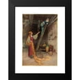 thumbnail image 2 of Warwick Goble 14x18 Black Modern Framed Museum Art Print Titled - The Prince and Parsley Looking for the Gall-Nuts (1911), 2 of 5