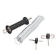 thumbnail image 5 of Kit de puerta eléctrica para valla de hierro PP, 5 metros, accesorio para puerta con resorte para animales, clavo aislado incluido, manejo de ganado, 5 of 10