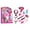 A, variant on Kids Pretend Play Hair Salon Styling Kit for Toddler Girls,Hair Stylist Role Play Set with Hair Dryer Scissors Curling Iron,Educational Imaginative Toy,Birthday Gift for Girls Ages 3 4 5 6 Years Old