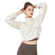 thumbnail image 3 of Chaqueta Deportiva con Cremallera para Mujer, Cuello Alto, Resistente Al Viento, Protección Solar, para Hacer Ejercicio Al Aire Libre. Crema S, 3 of 9