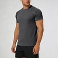 thumbnail image 2 of WERYOUNG Men's T-Shirts Casual Short Sleeve T Shirt Crew Neck Raglan Sleeve Tee Holiday Celebration Cozy Tops, 2 of 6