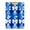 Gold, variant on Blue Astract Pattern with Bows Acrylic Clipboard Drawing Board with Hook Writing Pad File Storage A4 Size Silver 12.5" x 9"
