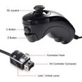 thumbnail image 2 of Wii Nunchuck Controllers,2 Packs Nunchuck Controllers for Wii U Replacement for WII U Video Game（Black）, 2 of 6