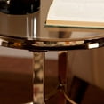 thumbnail image 3 of Southern Enterprises Thessaly Round End Table in Metallic Gold, 3 of 6