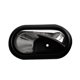 thumbnail image 5 of 1 par Manijas interiores de puerta shaofei 8200733847 8200733848 Negro Plata, 5 of 5