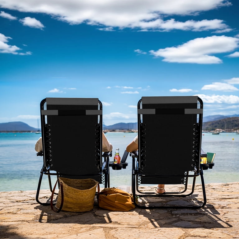 LammaLoe Padded Zero Gravity Chair set of 2, Oversized, Lounge