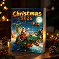 thumbnail image 6 of PEIBang Christmas 2D Advent Calendar 2026,24 Days Countdown Calendar with Cute Acrylic 2D Hanging Ornaments for Xmas Tree Decorations, 6 of 9
