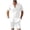 White, variant on Letdown Men's Summer Beach Outfits 2 Piece Short Sleeve Shirts and Shorts Vacation Texture Linen Sets for Men Casual Button Down Shirt Beach Wedding Attire