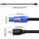 thumbnail image 2 of Cable de alimentación XMSJSIY NEMA 5-15P a PowerCON 20A, 3 pines, 1 m, 2 of 6