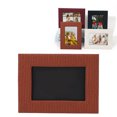 thumbnail image 1 of Picture Frame 6 Inch Leather Photo Frames, for Table Top Display and Wall Mount Photo Frame for Wedding or Home Decoration, 1 of 7