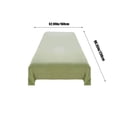 thumbnail image 3 of Velvet Flannel Sheet Set, Staron 2026 Soft Warm Anti-Static Fleece Sheets, Premium Polyester Fuzzy Velvet Bedding Set Machine Washable Quick Dry, Green, 3 of 6