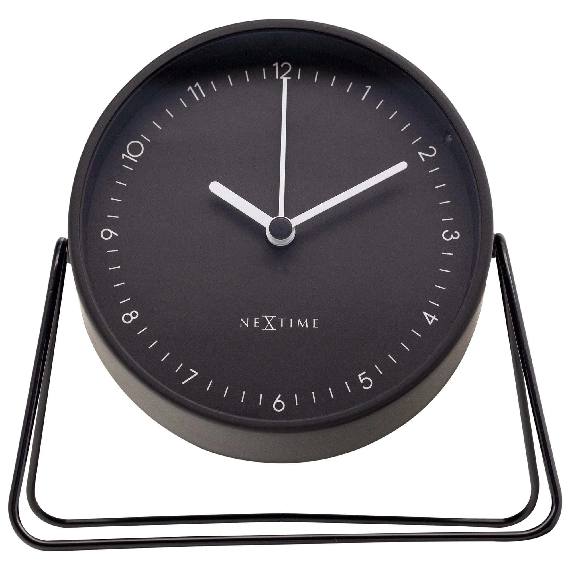 NEXTIME ALARM CLOCK BERLIN BLACK