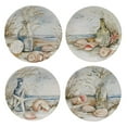 thumbnail image 3 of Certified International Coastal Landscape 16-Piece Assorted Colors Earthenware Dinnerware Set Service for 4, 3 of 4