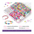 thumbnail image 2 of Kit De 1pz Para Hacer Pulseras Con 2300pcs De Cuentas Malubero Multicolor, 2 of 5