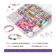 thumbnail image 2 of Kit De 1pz Para Hacer Pulseras Con 2300pcs De Cuentas Malubero Multicolor, 2 of 5