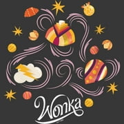 Boy's Wonka Chocolates Graphic Tee Charcoal Heather Small