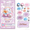 #002 D Style, variant on Crystal 3D Building Stickers – DIY Crystal 3D Stacking Stickers, Cute Mini Scene Kit for Stress Relief, Cartoon Decorative Sticker Set for Kids Adults A