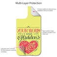 thumbnail image 4 of DistinctInk Custom SKIN / DECAL compatible with OtterBox Defender for iPhone 11 Pro MAX (6.5" Screen) - Psalm 119:11 - Your Word I have Hidden in My Heart, 4 of 5