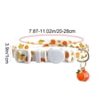 thumbnail image 3 of Fruit Print Cats Collar with Jingler Adjustable 20-28cm Safety Buckle for Indoor and Outdoor, 3 of 7