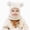 K153-Beige, variant on Kids Winter Fleece Hats Child Balaclava Ski Mask Windproof Warm Hat for Boy Girl winter face mask(K153-Black)