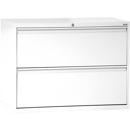 Sandusky Lee 800 Series 42 2 Drawer Full Pull Lateral File White Walmart Com Walmart Com