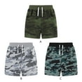 thumbnail image 3 of GYRATEDREAM Toddler Boys Camouflage Print Cotton Shorts Casual Summer Clothes with Pockets Size 2-7T, 3 of 3