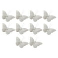 thumbnail image 1 of 10 piezas de mariposas artificiales para decorar la pared, mariposas con plumas creativas 125 cm, 1 of 9
