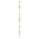 thumbnail image 4 of Qarigey ECA Foam Curling Rod Headband Portable Reutilizable DIY Fixable Hair Curlers Indoor Rollers Tool con Clips Amarillo Type1 NO1, 4 of 6
