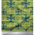 thumbnail image 1 of Soimoi Polyester Crepe Fabric Check & Moroccan Decorative Fabric Prints by Yard 52 Inch Wide, 1 of 2