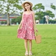 thumbnail image 5 of FAHXNVB Girls Cami Dress Cute Graphic Print Sleeveless A-Line Swing Casual Dresses Summer Fashion Beach Dress 4-15 Years, 5 of 8
