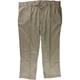 thumbnail image 1 of Tasso Elba Pantalones casuales con cordón de lino para hombre, marrón, grande 3X, 1 of 2
