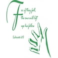 thumbnail image 1 of Do It Yourself Wall Decal Sticker For If They Fall, The One Will Lift Up His.., 1 of 1