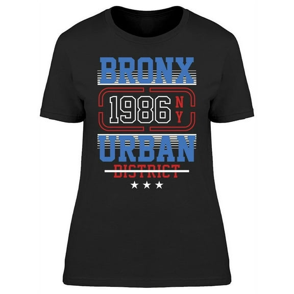 Bronx Urban District T-Shirt Women -Image by Shutterstock, Female Large