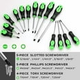 thumbnail image 2 of SWANLAKE 86PCS Magnetic Screwdriver Set,Includes Slotted/Phillips/Torx Mini Precision Screwdriver, Replaceable Screwdriver Bits and nut drivers With Sturdy tool box, 2 of 9