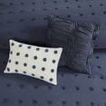 thumbnail image 5 of Home Essence Apartment Kay Cotton Jacquard Duvet Cover Set, Indigo Blue, Twin/Twin XL, 5 of 17