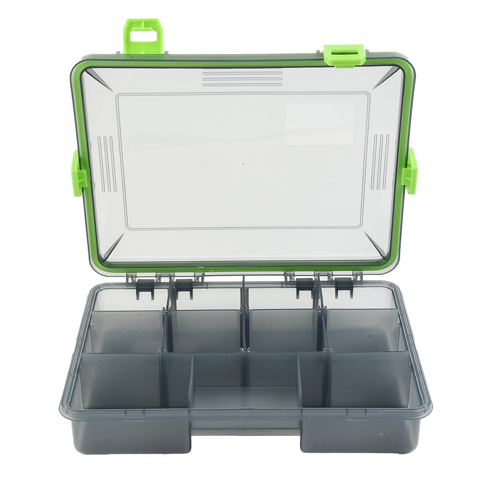 1pc Fishing Tackle Box Transparent Double Sided Fishing Lure Box