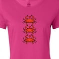 thumbnail image 4 of Inktastic Crab Lover Women's T-Shirt, 4 of 5