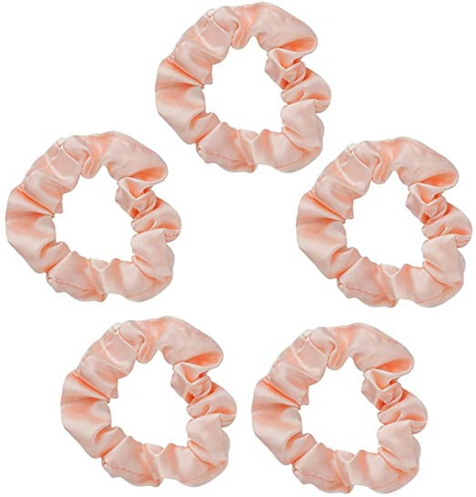 Kitsch Kitsch Satin Scrunchies For Hair 5 Pack Satin Hair