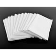 Men's White Cotton Handkerchiefs 12Pack by Umo Lorenzo