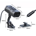 thumbnail image 5 of fengchenda 120W Electric Car Heater Dc 12V Heating Fan Defogger Defroster Demister Portable, 5 of 7