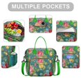 thumbnail image 2 of Pioneer Flower Floral Print Pattern Womens Lunch Box for Work,Insulated Large Lunch Bag for Tween and Teen,Loncheras Para Mujer,Leakproof Adult Lunch Bag for Work,Beach,Travel,Picnic,Camping, 2 of 7