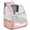 Mesh Pink, variant on Innovative Traveler Bubble Backpack Pet Carrier for Cats and Dogs (Black)