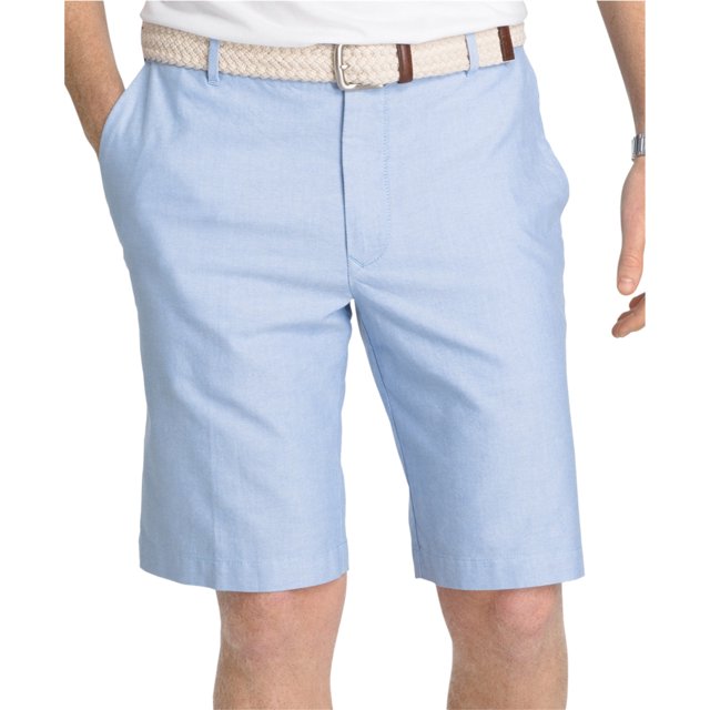 IZOD Pantalones cortos para caminar casuales de algodón para hombre, azul, 36 IZOD Caminando